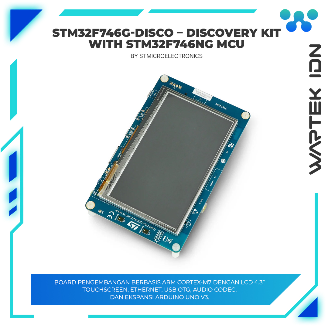 Discovery kit with STM32F746NG MCU